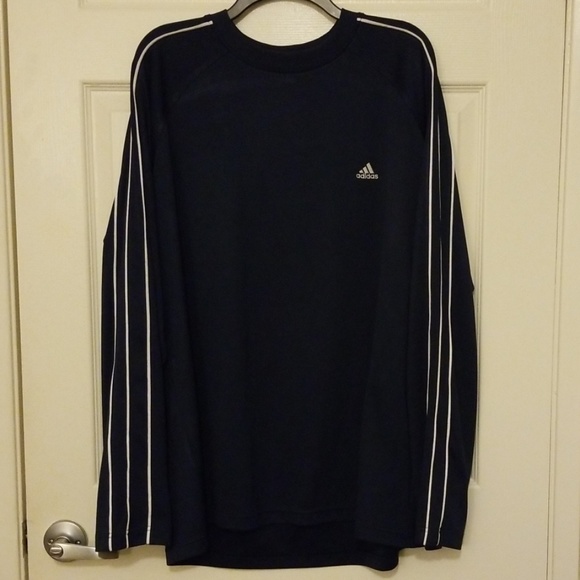 adidas Other - Adidas long sleeve shirt, black and white stripe